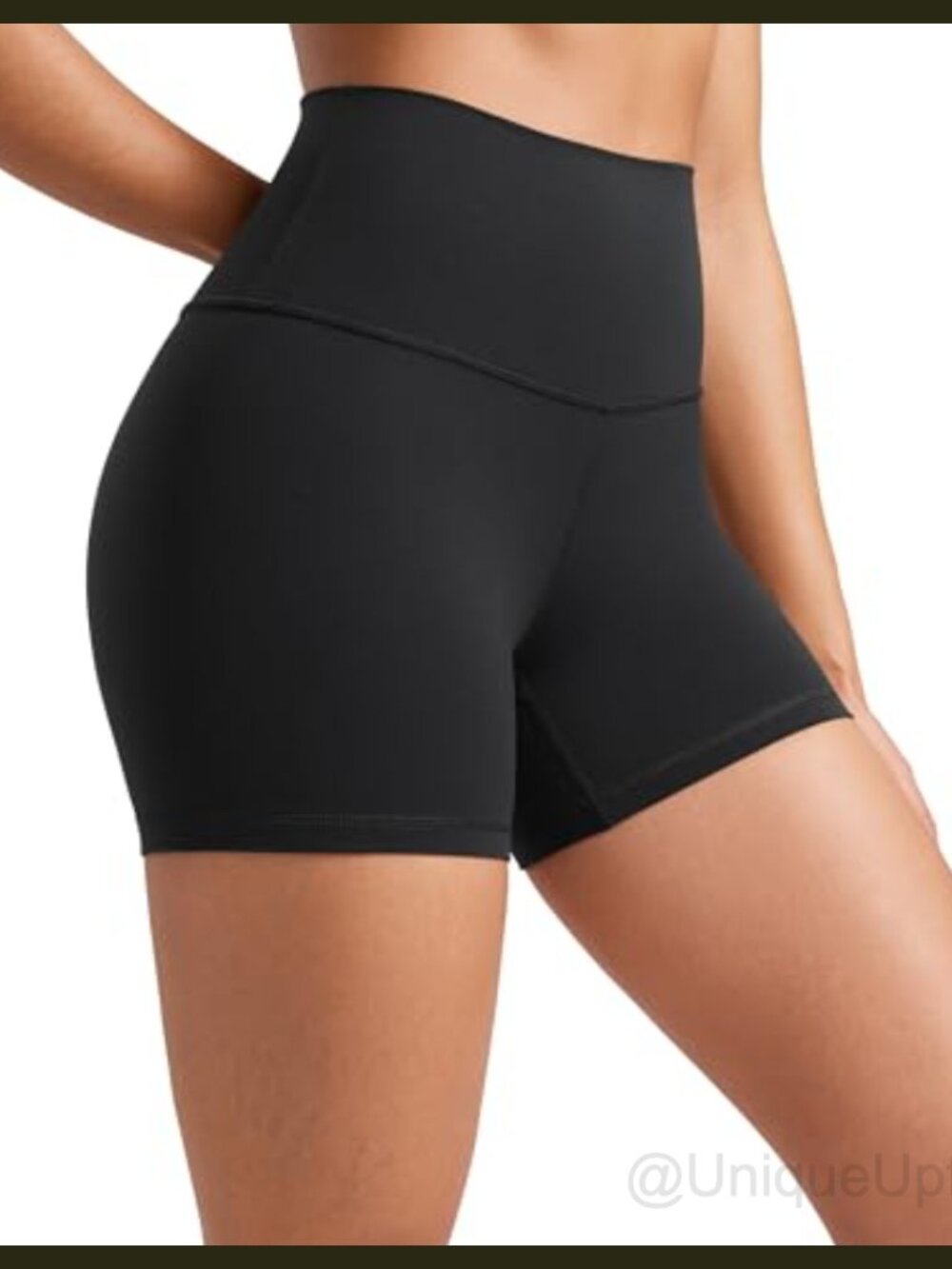 CRZ YOGA Butterluxe Biker Shorts 4" High Rise Yoga Gym Lounge